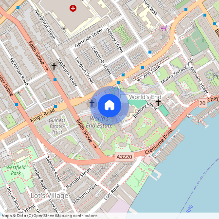 Upper Dartrey Walk, Chelsea, London, SW10