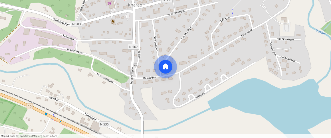 Dalavägen **, Knäred