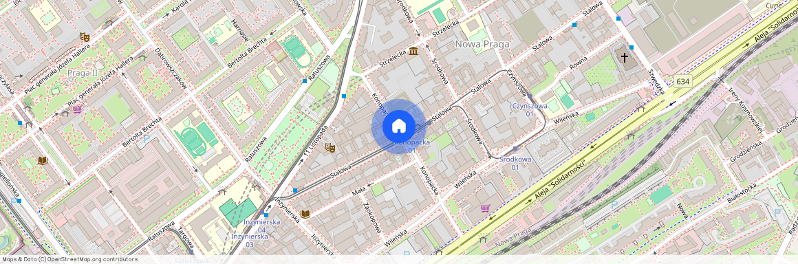 Warszawa, Praga-Północ, Konopacka