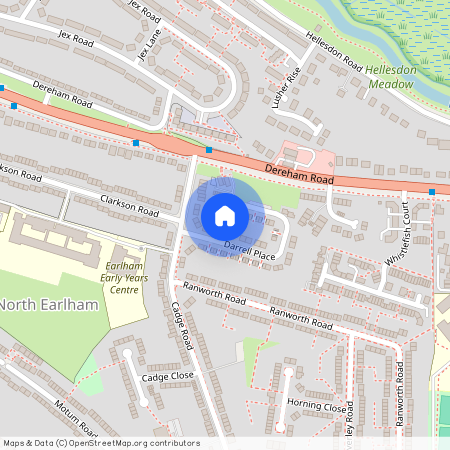 Darrell Place, Earlham, Norwich, NR5