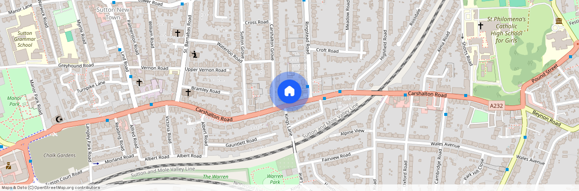 Flat 12 Dunbar Court, 31 Octagon House, SM1 4NQ