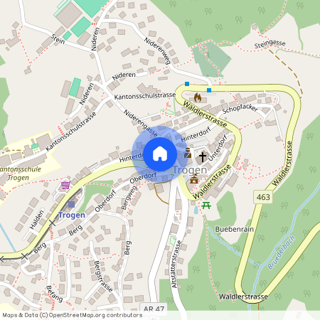 9043, Trogen, Landsgemeindeplatz, 7