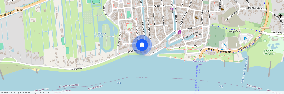 Schoonhoven-Oude Stad, 2871 MK, Lekdijk-West, Schoonhoven