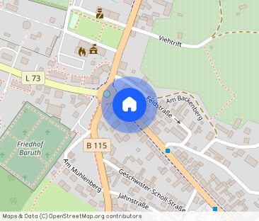 1 Zimmer Wohnung in der nähe Berlins - Perfekt geeignet als Mitarbe... - Photo 1