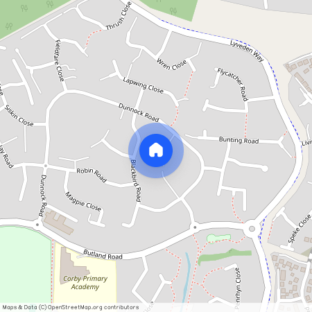 Dunnock Road, Corby