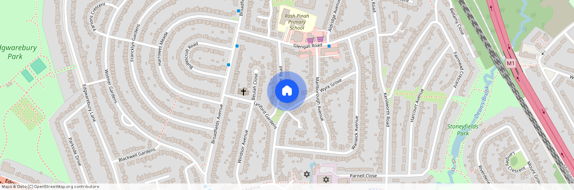 Ashford Court, Cranmer Road, Edgware, Greater London, HA8