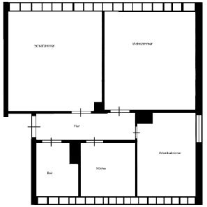 2,5-Zimmer-Dachgeschosswohnung in ruhiger Stichstraße - Photo 3