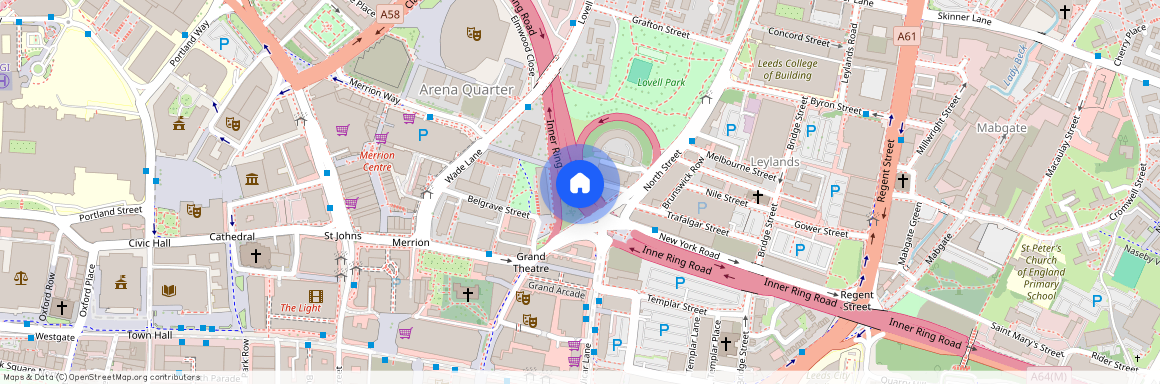 North Street, Leeds, West Yorkshire, LS2
