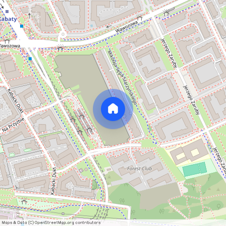 ul. Jerzego Zaruby, Kabaty, Ursynów, Warszawa, mazowieckie