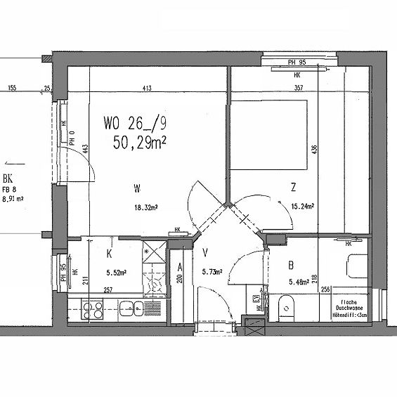 2-Zimmer-Wohnung in ruhiger Lage - Foto 2