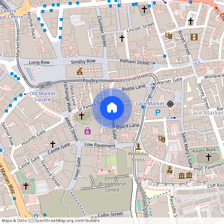 Bridlesmith Gate, Nottingham, Nottinghamshire, NG1