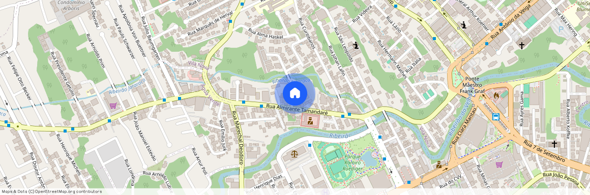 Rua Tobias Barreto, 38, Vila Nova, Blumenau - SC, 89035-000, Brazil