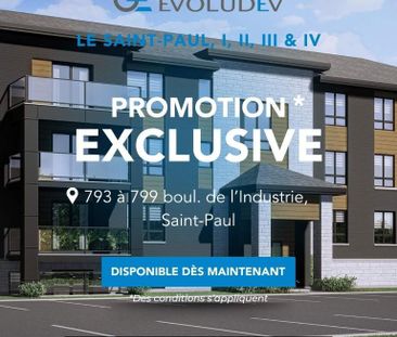 Le Saint-Paul II-IV | Appartements 3, 4, 5 1/2, Saint-Paul - Photo 4