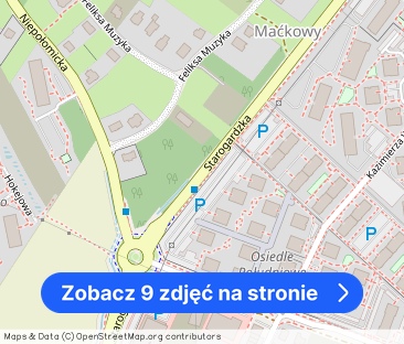 Starogardzka, 2 pokoje z parkingiem i piwnicą - Zdjęcie 1