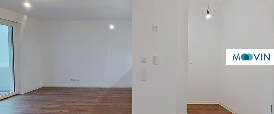 Zum Verlieben: 2-Zimmer-Neubauwohnung mit großem Balkon und moderner Einbauküche - Foto 1