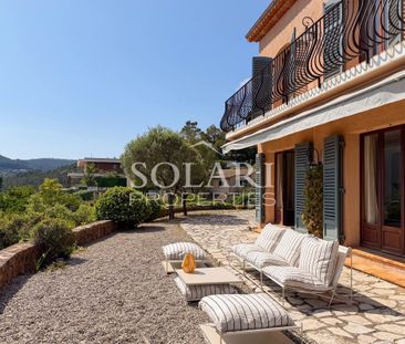 Villa vue mer avec piscine à pied du village de Théoule - Photo 6