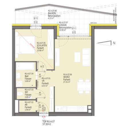 Wohnen mit einzigartigem Blick auf Linz! - Foto 3