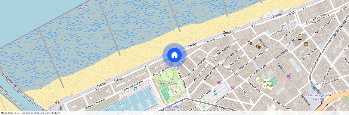 Hoek Zeedijk - Leopoldhelling 4 0K1, Blankenberge