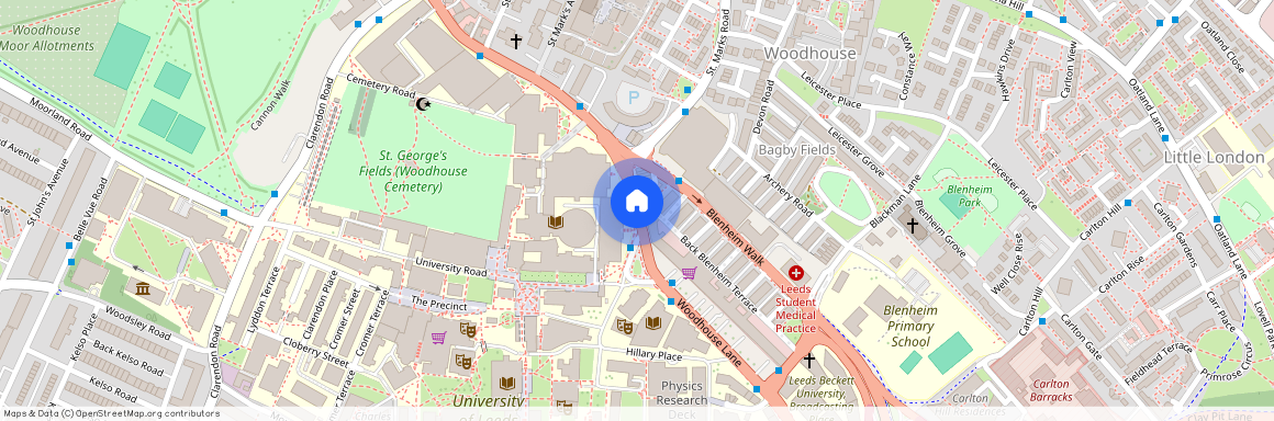 Woodhouse Lane, Leeds, West Yorkshire, LS1