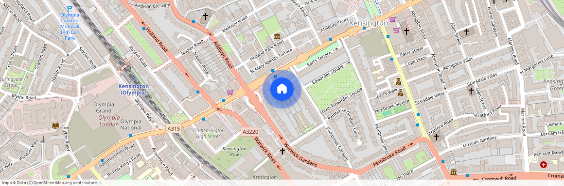 St. Mary Abbots Place, London W8