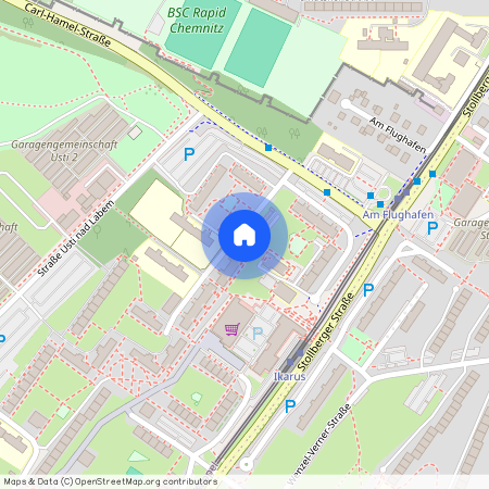 Straße Usti nad Labem 23, 09119 Sachsen - Chemnitz