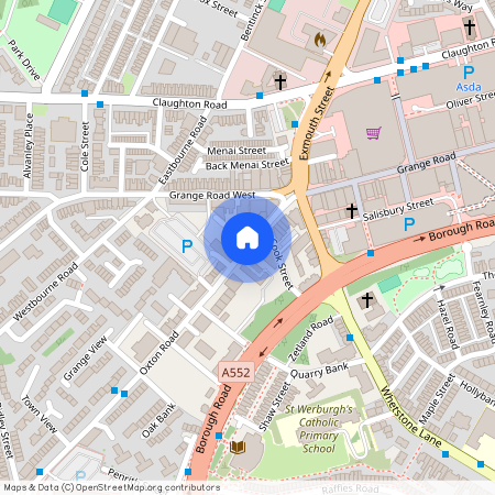 CH41 2QQ, Birkenhead