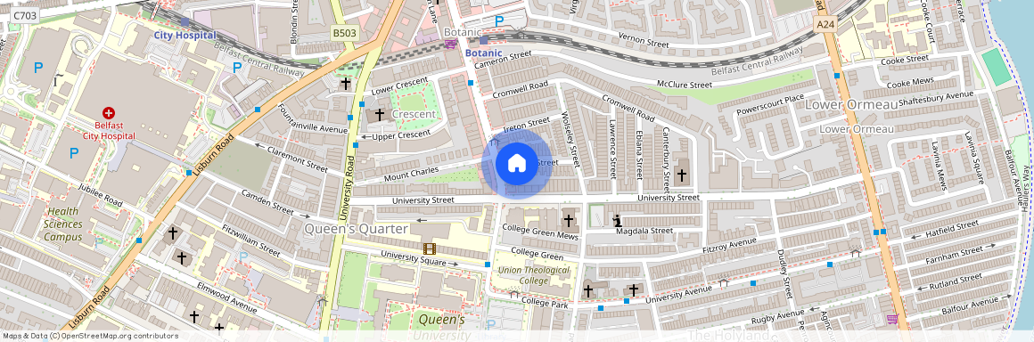 Unit 2, 3 India Street, Botanic Avenue, Belfast, BT7 1LJ