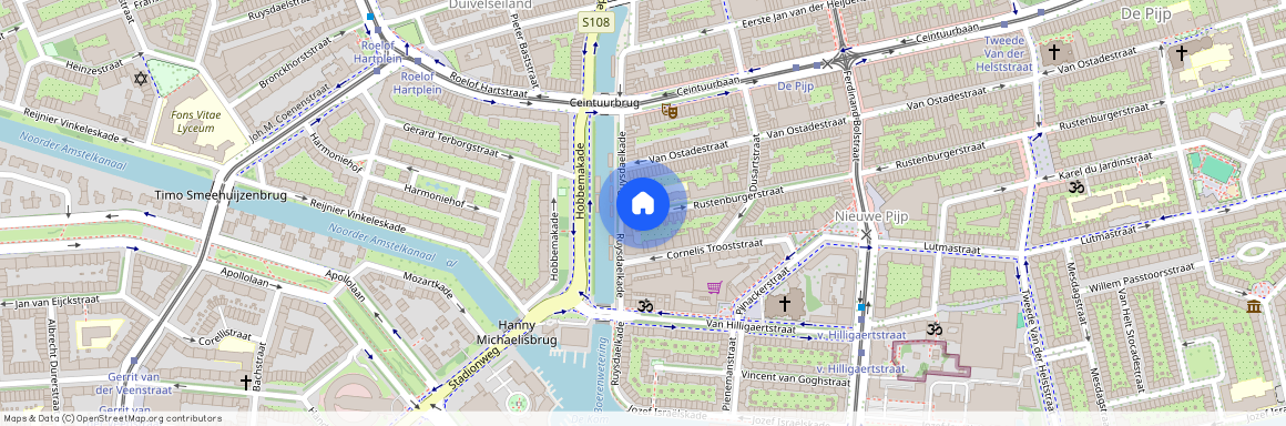 Nieuwe Pijp, 1072 HB, Rustenburgerstraat, Amsterdam