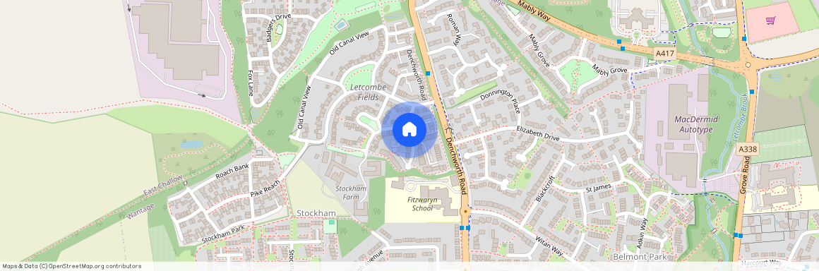 Fitzwaryn Place, Wantage