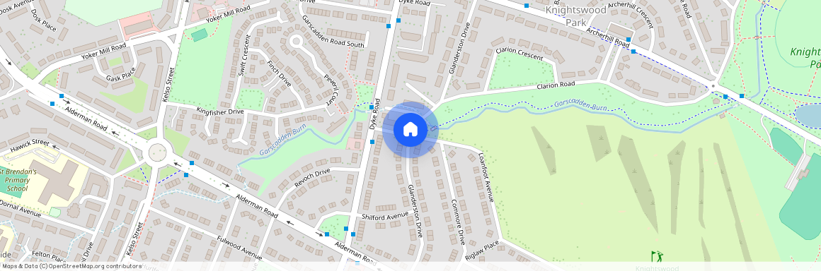 Glanderston Drive, Glasgow, G13, Glanderston Drive, Knightswood