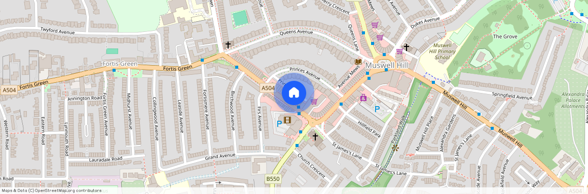 Fortis Green Road London N10, London, N10