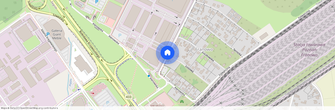 Poznań Franowo, Łosiowa