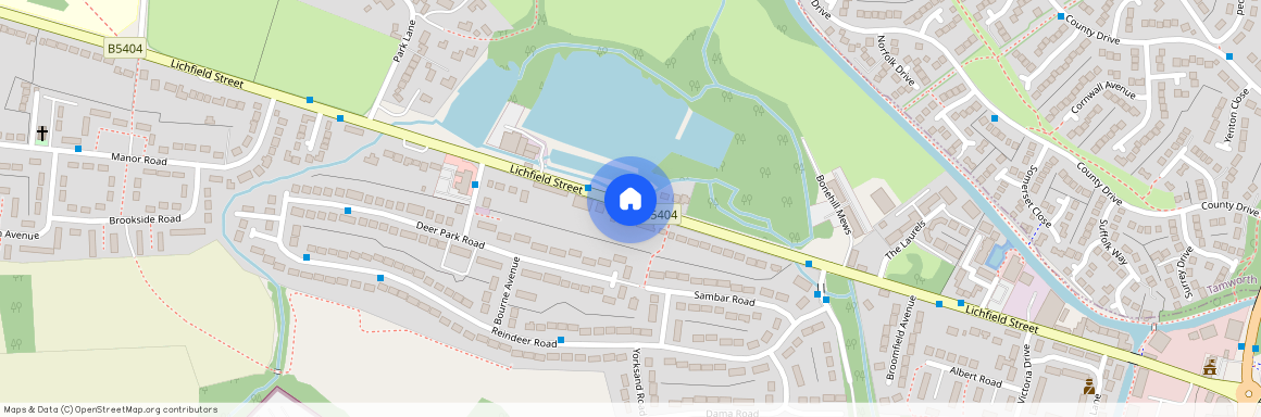 Lichfield Street, Fazeley, B78