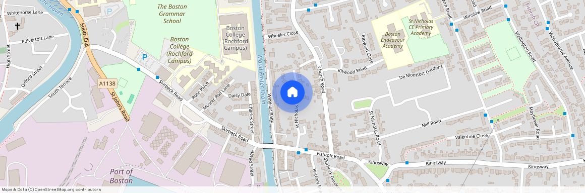 St. Nicholas Close, Boston, Lincolnshire, PE21 0AE