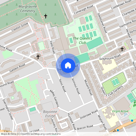 Greyhound Road, Greyhound Mansions Greyhound Road, W6