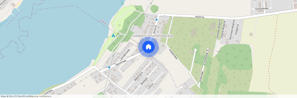 ul. Jeziorna, Siewierz, Siewierz, będziński, śląskie