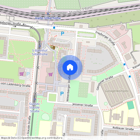 Wittenberger Straße, 06132, Wittenberger Straße    Halle