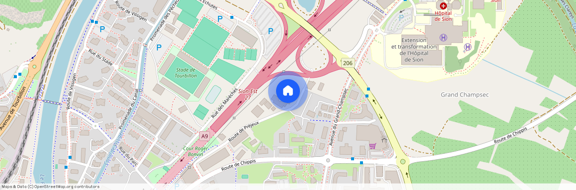 Route de Préjeux 35, 1950 - Sion, Suisse