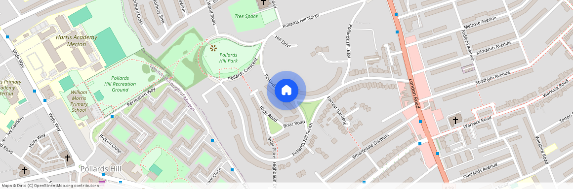 Pollards Hill West, London, SW16