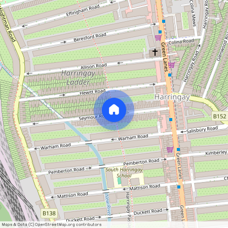 Seymour Road, N8, London