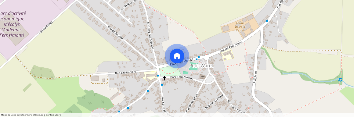 Place Félix Moinil 275, 5300 PETIT-WARET