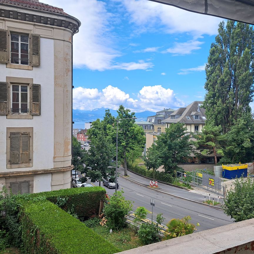 Magnifique appartement de 3,5 pièces avec balcon échappée lac et Alpes - Foto 1
