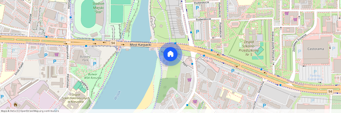 al. Powstańców Warszawy, Drabinianka, Rzeszów, podkarpackie