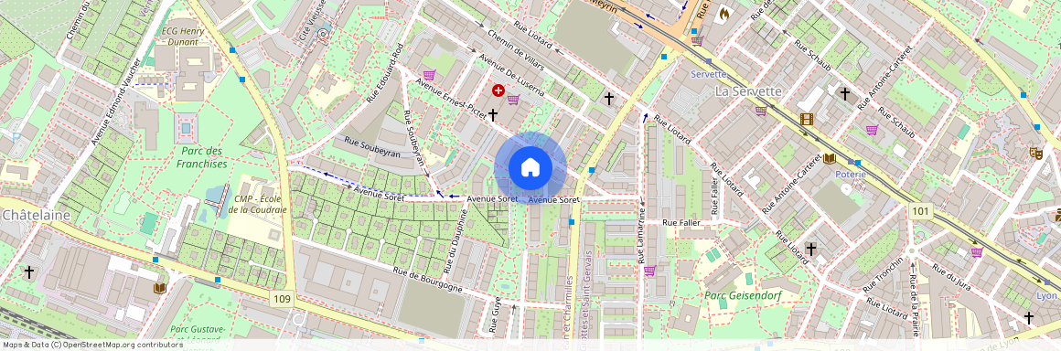 Rue Châtelain 5, Servette