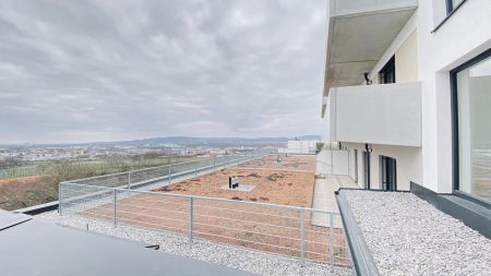 Elegante 2-Zimmerwohnung mit Terrasse und Grünfläche Fernblick - Foto 2