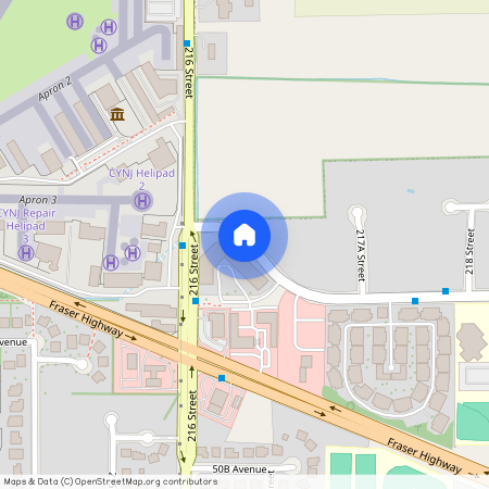 google map, Township of Langley, Township of Langley, Metro Vancouver, V2Y 1L7