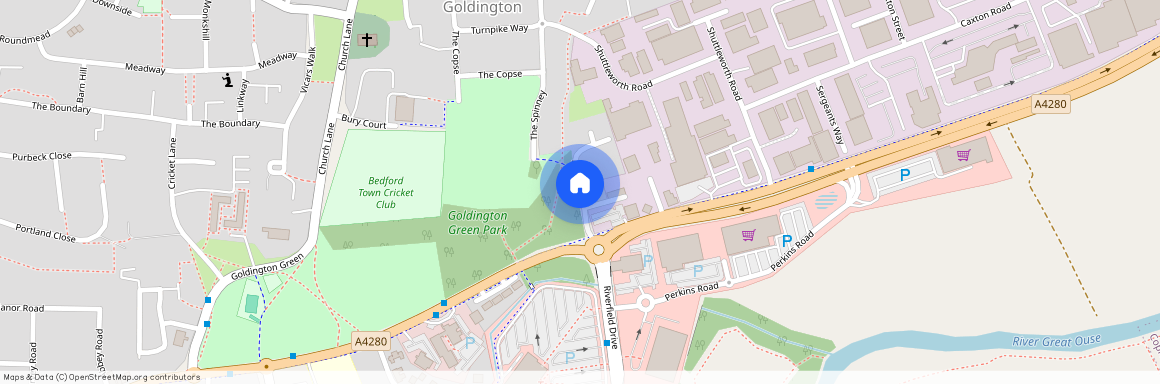 Bury Walk, Bedford MK41