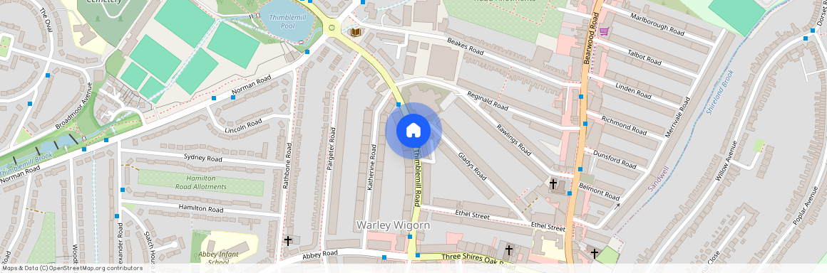 Thimblemill Road, Bearwood, West Midlands, B67