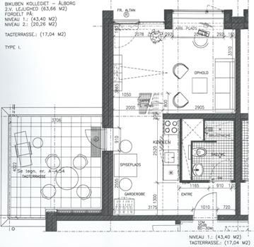 2-værelses studiebolig i 2 plan (Blok A) - Photo 5