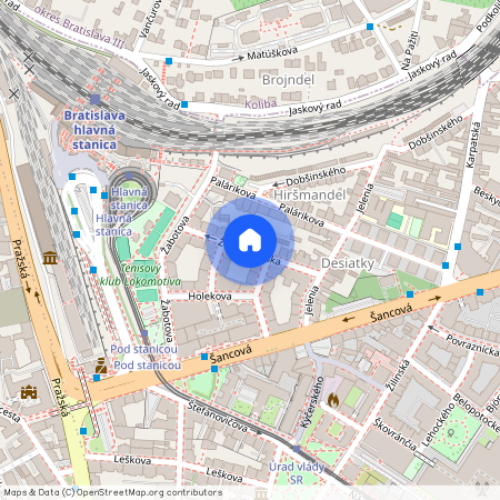 Železničiarska, Bratislava-Staré Mesto